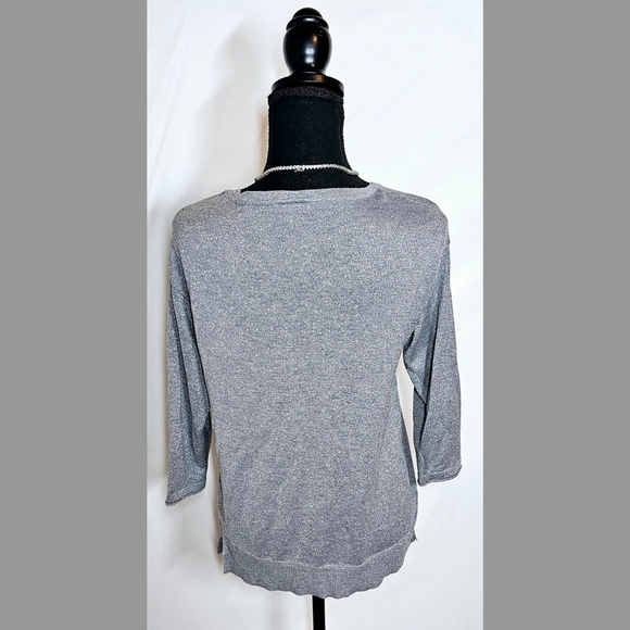 M Silver Sparkle Cardigan - Picture 3 of 3